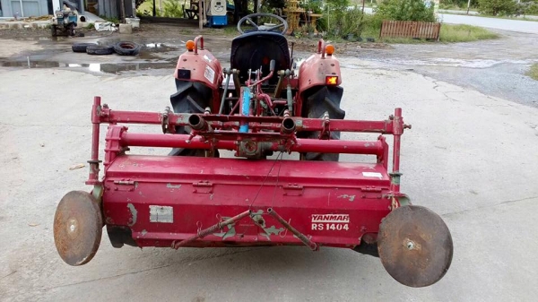 รถไถนั่งขับ Yanmar 17 แรง แถมโรตารี่พรวนดิน