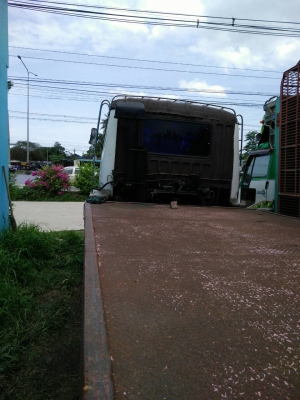 หกล้อ มิตซู ไอ้หลง FK457F-6D16-195ปี41แอร์ พ.เวอร์ ช่วงล่างใหญ่ กะบะยาว7.20ม สภาพดีสวยพร้อมใช้ ทะเบียนพร้อมโอน