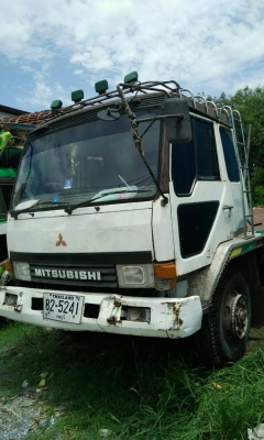 หกล้อ มิตซู ไอ้หลง FK457F-6D16-195ปี41แอร์ พ.เวอร์ ช่วงล่างใหญ่ กะบะยาว7.20ม สภาพดีสวยพร้อมใช้ ทะเบียนพร้อมโอน