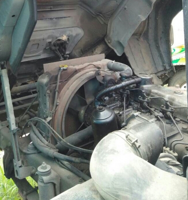 หกล้อ มิตซู ไอ้หลง FK457F-6D16-195ปี41แอร์ พ.เวอร์ ช่วงล่างใหญ่ กะบะยาว7.20ม สภาพดีสวยพร้อมใช้ ทะเบียนพร้อมโอน