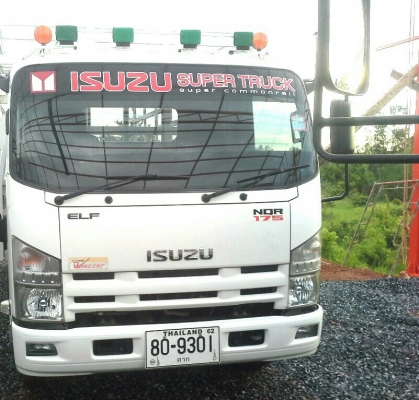 ขายด่วน รถบรรทุก 6 ล้อ ISUZU NQR 175 แรง สภาพพร้อมใช้