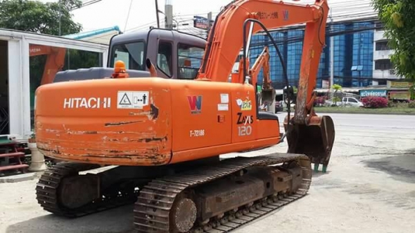 ขาย HITACHI  ZX 120  มาใหม่...สภาพสวย...เดิมๆๆ  ไม่บิ้ว....เครื่องปั๊มดี