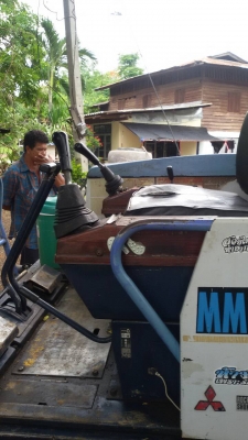 ขายรถแม็กโค / MITSUBISHI ( มิสซูบิชิ ) MM45B ปั้มนิ้ว คอนโทนน้ำมัน