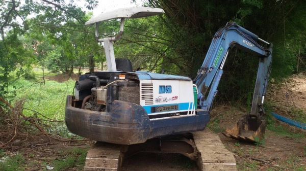 ขายรถแม็กโค / MITSUBISHI ( มิสซูบิชิ ) MM45B ปั้มนิ้ว คอนโทนน้ำมัน