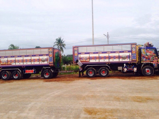 รถสิบล้อHINO Mega (แม่ลูก)รถบ้าน เจ้าของขายเอง >>>คุณเอก<<< เบอร์โทร 089-8367556