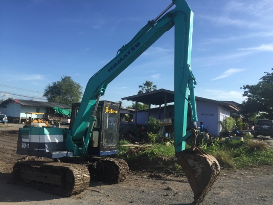 ขายKOMATSU PC60-2 บูมยาวพิเศษ8เมตร เหมาะสำหรับลงโป๊ะหรือทำบนบกก็ได้ สภาพสวย พร้อมใช้งาน เครื่องดีช่วงล่างดี ใบเเทร็กเต็ม เเอร์เย็นเจี๊ยบ ราคาต่อรองคุยกันได้คะ
