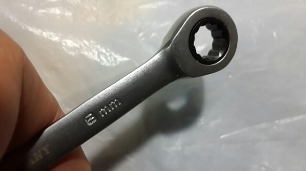 ประแจะปากตายข้าง ก็อกแก็กข้าง เบอร์8มิล