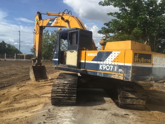 ขายKOBELCO 907 MARK 1 สภาพสวย พร้อมใช้งาน เครื่องดี ช่วงล่างดี ใบเเทร็กเต็ม เเอร์เย็นเจี๊ยบ ราคาต่อรองคุยกันได้