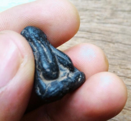 พระปิดตา เนื้อว่านหลวงปู่ยิ้ม ว่านจุ่มรักเก่าสวยมากครับ