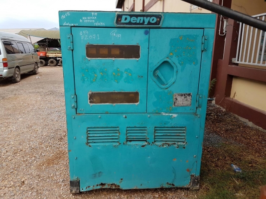 ขายตู้ปั่นไฟเก่านอก DENYO 220 kva