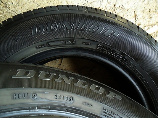 ยางกระบะขอบ16  ดันล็อป215-65-R16 ลงพื้นปลายปี13 (4เส้น2,700)