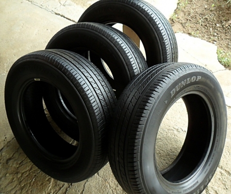 ยางกระบะขอบ16  ดันล็อป215-65-R16 ลงพื้นปลายปี13 (4เส้น2,700)