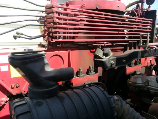 รถฮีโน่ 10 ล้อ ( รั้ว ) ติดเครน 5 ตัน. FL8J  220 แรงม้า. ปี 52.  ( รถวิ่ง 14x,xxx กม. )     สนใจติดต่อ  081 - 6079515