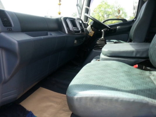 รถฮีโน่ 10 ล้อ ( รั้ว ) ติดเครน 5 ตัน. FL8J  220 แรงม้า. ปี 52.  ( รถวิ่ง 14x,xxx กม. )     สนใจติดต่อ  081 - 6079515