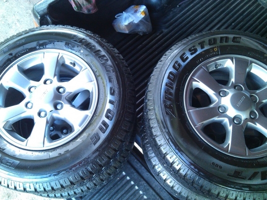 Dmax 1.9 X series ขอบ 16 พร้อมยางป้ายแดง