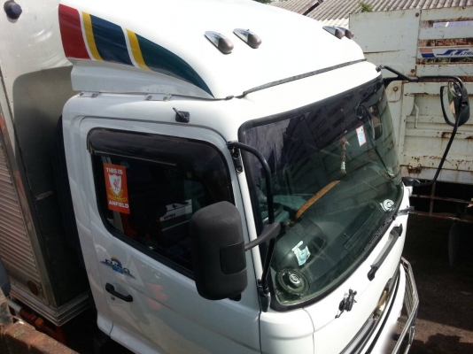 รถฮีโน่ 6 ล้อ ตู้เย็น FC4J  150 แรงม้า. ปี 46.    สนใจติดต่อ  081 - 6079515