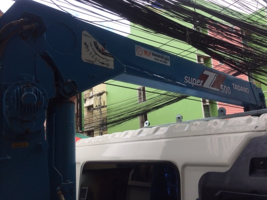 รถฮีโน่ 6 ล้อดั้ม / ติดเครน 3 ตัน. FG8J  220 แรงม้า. ปี 56.  ( รถวิ่ง 9,xxx กม. )     สนใจติดต่อ   081 - 6079515