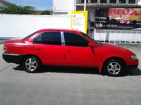 ขายรถยนต์ ปี92 โตโยต้า โคโรล่า รุ่นสามห่วง เครื่อง1600cc.หัวฉีด(ติดแก๊ส) เกียร์ธรรมดา พวงมาลัยเพาเวอร์ แอร์เย็น ล้อแม็ก เครื่องดี พร้อมใช้งาน ขายถูกๆครับ (รถบ้านไม่ใช่แท็กซี่) ขายรถยนต์ ปี92 โตโยต้า โคโรล่า รุ่นสามห่วง เครื่อง1600cc.หัวฉีด(ติดแก๊ส) เกียร์ธรรมดา พวงมาลัยเพาเวอร์ แอร์เย็น ล้อแม็ก เครื่องดี พร้อมใช้งาน ขายถูกๆครับ (รถบ้านไม่ใช่แท็กซี่)