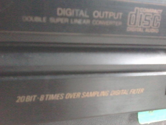 ชายcd audio denon 20bit สภาพดีอ่านดี