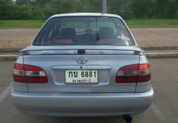 toyota corolla glxi ตัวท็อป ไฮท็อก 1600 mt lpg ปี 2000