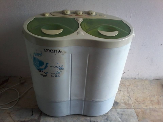 ขายเครื่องซักผ้า2ถังใบเล็กราคาเบาๆ