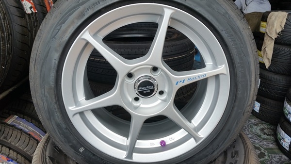 ขายล้อใหม่ P1 15 4รู100 หน้า7 ยางใหม่ปี16 4 ล้อ