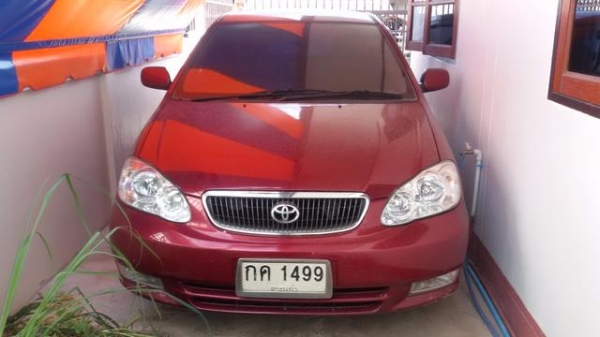 toyota corolla altis ปี 2001 G ตัวท็อป 1600 at lpg