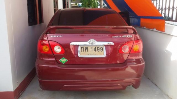 toyota corolla altis ปี 2001 G ตัวท็อป 1600 at lpg