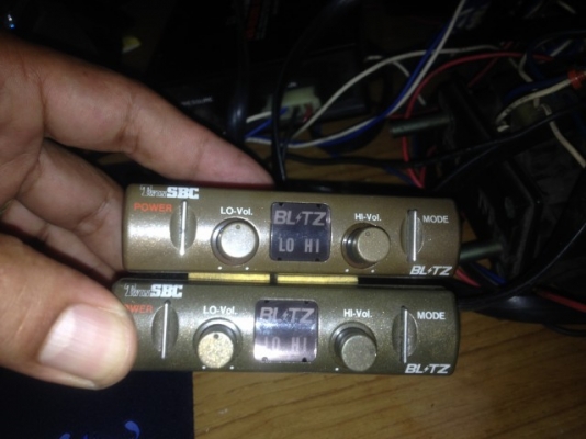 ปรับบูชไฟฟ้า blitz ssbc 2ชุด ขาดเซนเซอร์ตัวนึงตามรูปเก่าญี่ปุ่นสภาพตามรูป