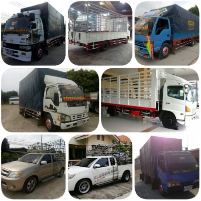 รถรับจ้าง4ล้อ 6ล้อ รถเฮี๊ยบ รถเครน พร้อมทีมงาน