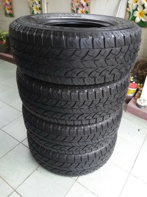 Yokohama AT 265/70/16 ปี13 สภาพสวยๆ 1ชุด Yokohama AT 265/70/16 ปี13 สภาพสวยๆ 1ชุด