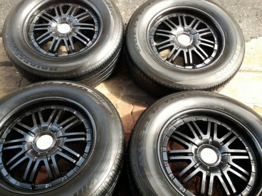 ขายล้อแท้ Lenso 8.5 x 18 พร้อมยาง BS Japan