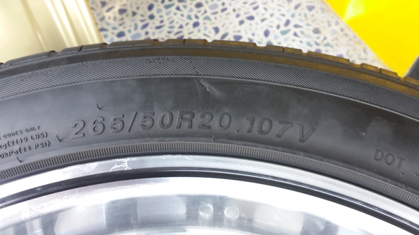 ล้อ 265-50-R20(MASTER TRAFFIC)