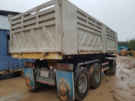 ขายลูกพ่วง 3เพลา กระบะสามมิต