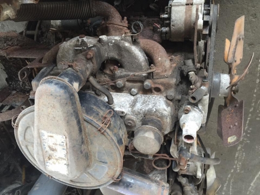 เครื่องยนต์ ISUZU-C240 เก่าเช็คนอกญี่ปุ่น รับประกัน  ราคา 40000 บาท มาติดเครื่องลองได้