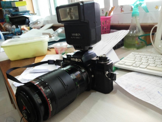 ขาย กล้อง ฟิลม์ MINOLTA X700 พร้อมเลนส์ 105 mm