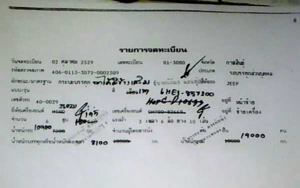 สิบล้อ หัว FL18 เครือง195 สโลส 2เพา ช่วงล่างซูโม 227พ.เวอร์ ทิฟฟี สภาพดีพร้อมใช้งาน เอกสารเเจ้งเข้าเล่มแล้ว ถูกต้อง ทะเบียนพร้อมโอน