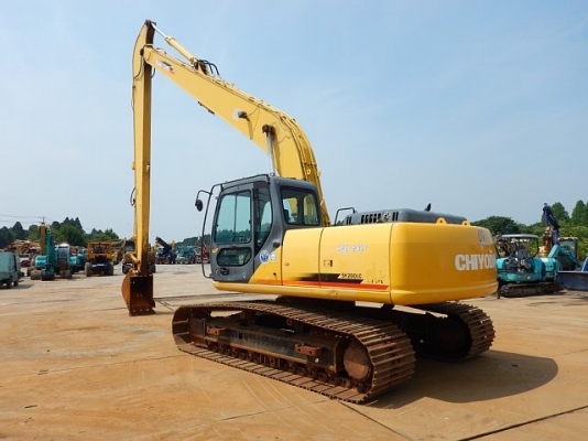 Sumitomo SH200LC-3 บูมยาว 16 เมตร ปี 2006 ใช้งานน้อยแค่ 4 พันชม. ขายไม่แพงครับ