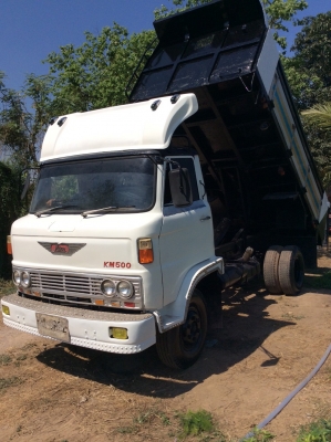 HINO KM 310 ดั๊ม เครื่อง 100 แรง เครื่องดี ยางดี ครัทซีสวย ขาย 200,000 บาท ศุภากร 081-1903107, 081-4252943
