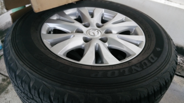 ขายยางDUNLOP 265/65/17 +ล้อแม็ค BT50 pro