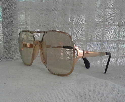 แว่นตาเยอรมันโกลด์ฟิลด์ยุค 1950s  เลนส์พระเจ้า!  Vintage METZLER handmade in Germany  เวรี่บิ๊กไซซ์!