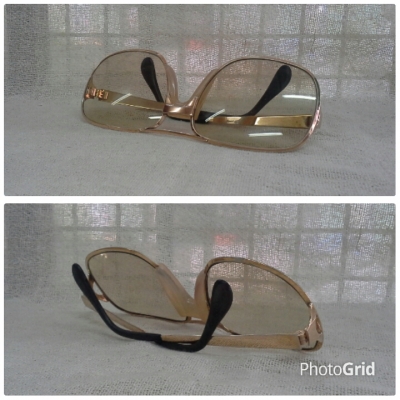 แว่นตาเยอรมันโกลด์ฟิลด์ยุค 1950s  เลนส์พระเจ้า!  Vintage METZLER handmade in Germany  เวรี่บิ๊กไซซ์!