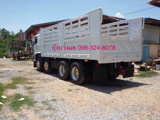 ขายรถบรรทุกไม่ดัมพ์ 12 ล้อ HINO MEGA เครื่อง 320 แรง 2 เพลา ปี 48 มีระบบลากลูก เครื่องเดิม เกียร์เดิม รถไม่เคยทำสี ทะเบียนพร้อม ขายรถบรรทุกไม่ดัมพ์ 12 ล้อ HINO MEGA เครื่อง 320 แรง 2 เพลา ปี 48 มีระบบลากลูก เครื่องเดิม เกียร์เดิม รถไม่เคยทำสี ทะเบียนพร้อม