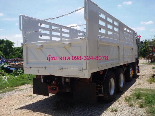 ขายรถบรรทุกไม่ดัมพ์ 12 ล้อ HINO MEGA เครื่อง 320 แรง 2 เพลา ปี 48 มีระบบลากลูก เครื่องเดิม เกียร์เดิม รถไม่เคยทำสี ทะเบียนพร้อม ขายรถบรรทุกไม่ดัมพ์ 12 ล้อ HINO MEGA เครื่อง 320 แรง 2 เพลา ปี 48 มีระบบลากลูก เครื่องเดิม เกียร์เดิม รถไม่เคยทำสี ทะเบียนพร้อม