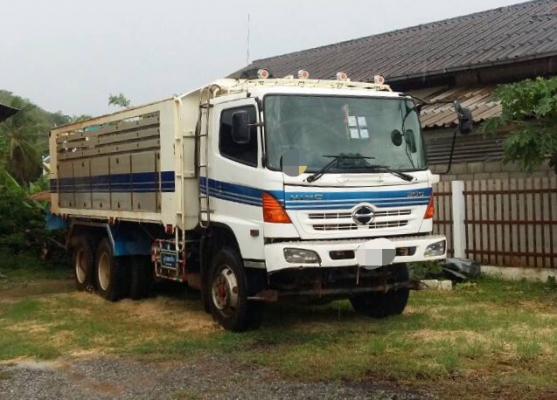 ขายสิบล้อดั้มพ่วงแม่ลูกดั้มHINO FM1ANLD 344แรงซีรี่ย์500เบรคแห้งปี55