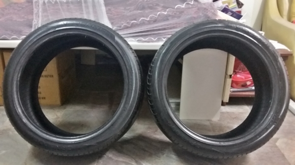 ขายยาง 235/40R18 สองเส้น 3500ปี 2016 สัปดาห์14