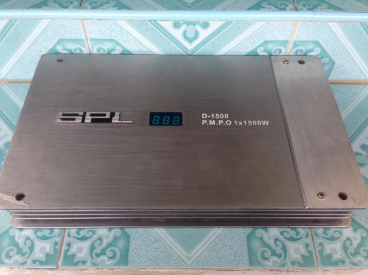 แอมป์คลาสดี SPL มือสองสภาพดี ใช้งานปกติ เนื้อเบสดีมาก ขับซับ10&quot;-12&quot;หล่อได้ ขาย 2850 บาท สนใจ0892425454 อยู่สระบุรีส่งได้