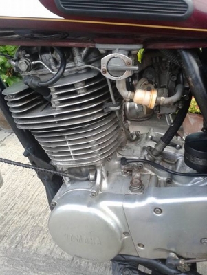 ขาย Yamaha SR400 ปีเก่าเดิมๆสภาพสวยราคา 50000 บาทครับ