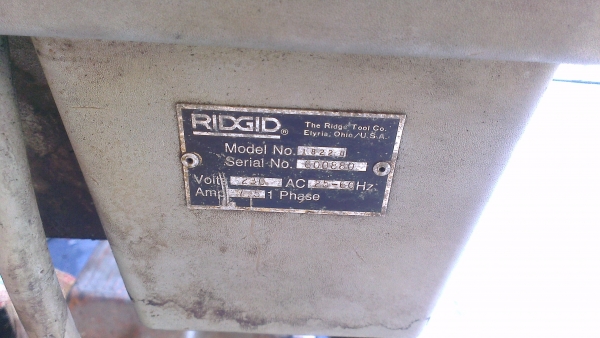 เครื่องต๊าปเกลียว U.S.A.