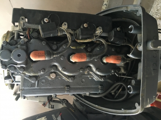 สำราญมารีน ขายเครื่องเรือ Yamaha 90แรง